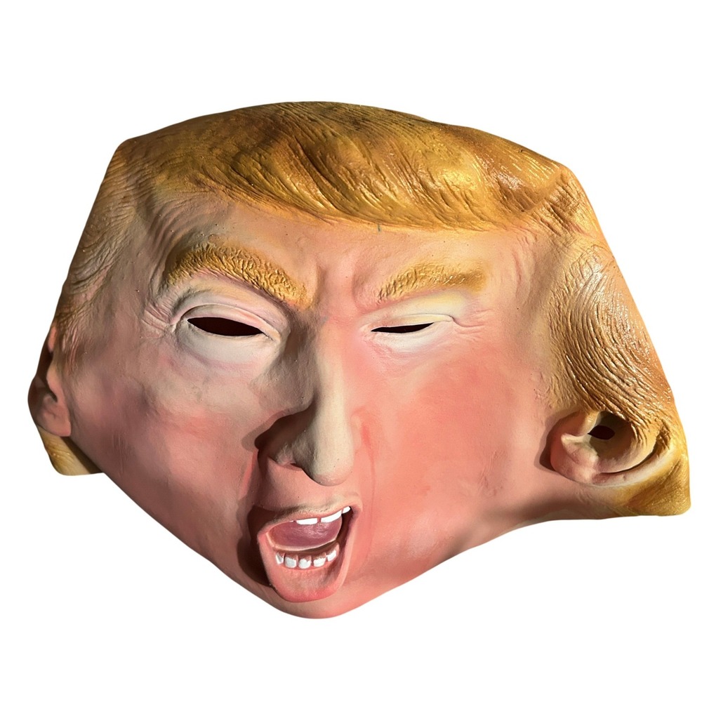 Donald Trump Latex Mask Realistic Political Costume Accessory Teen/Kids Size
